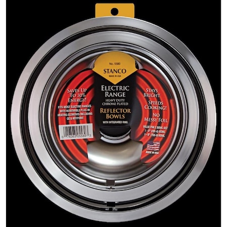 Stanco Stanco Steel Reflector Bowl 6 and 8 in. W 5580